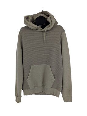 Peter Werth N.1 Hoodie Pullover Textured Streetwear Athleisure Neutral Gym Large